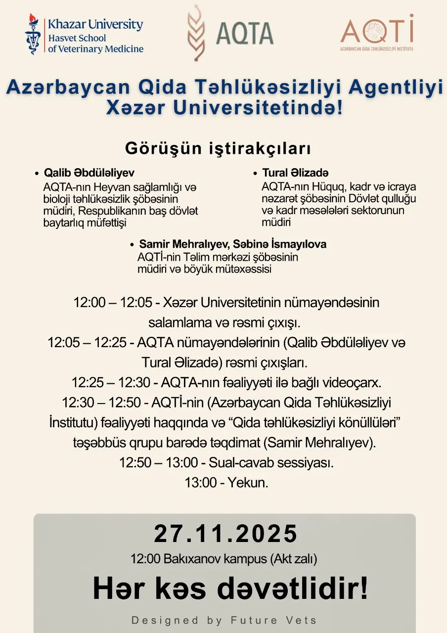 AQTA–Xəzər Universiteti tələbə görüşü