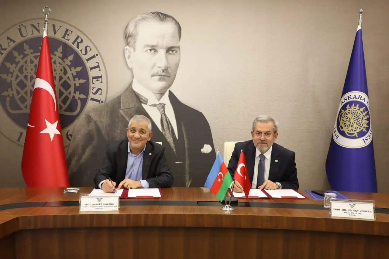 Hazar ve Ankara Üniversiteleri Arasında Akademik İş Birliği Protokolü