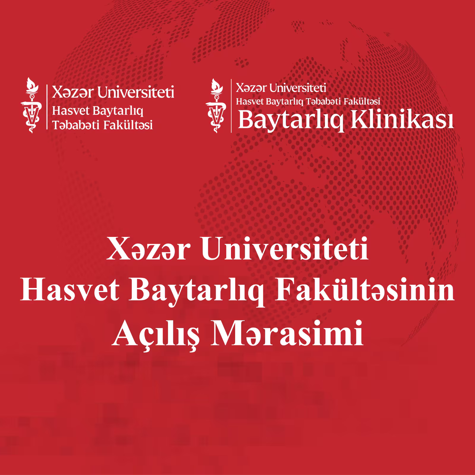 Khazar Universitetinin Hasvet Baytarlıq Fakültəsi və Heyvan Xəstəxanasının kampus binası rəsmi olaraq istifadəyə verildi.