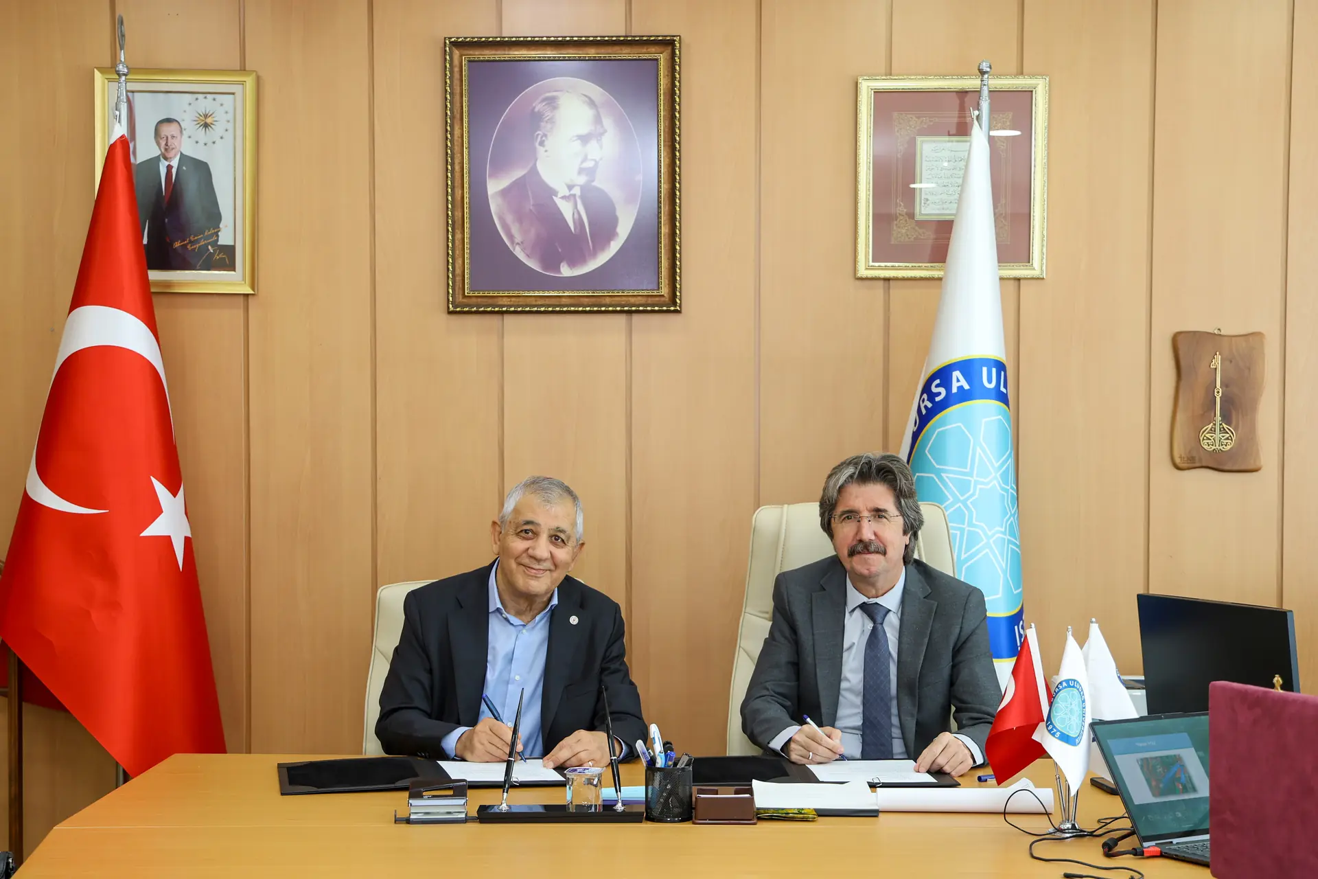 Hazar Üniversitesi ile Bursa Uludağ Üniversitesi Arasında İş Birliği Protokolü