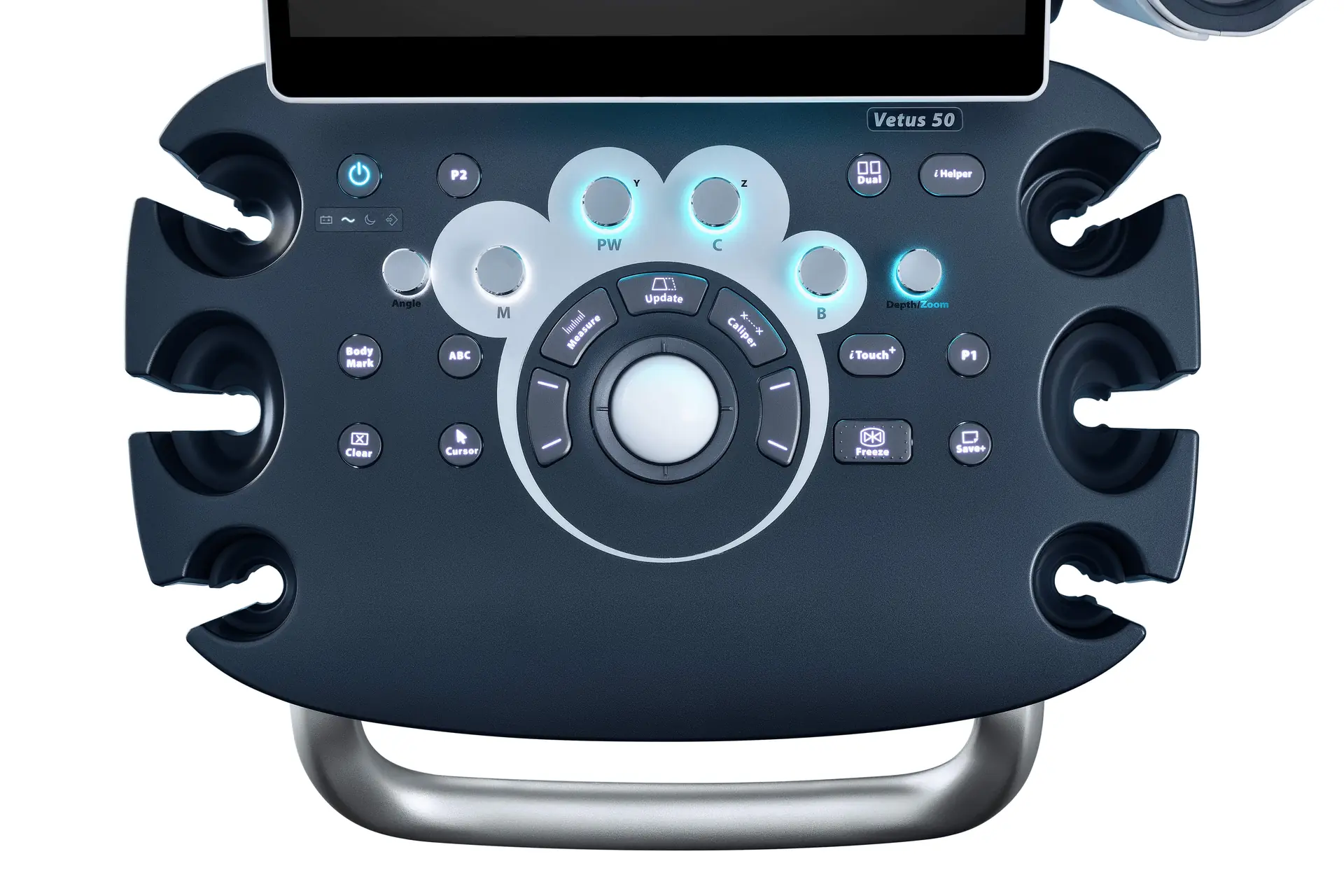 Kullanıcıya özel, muayene geçişleri sırasında düzeni ve temel işlevleri ayarlanabilen, 6 adet E-Ink dijital tuşlara sahip akıllı kontrol paneli