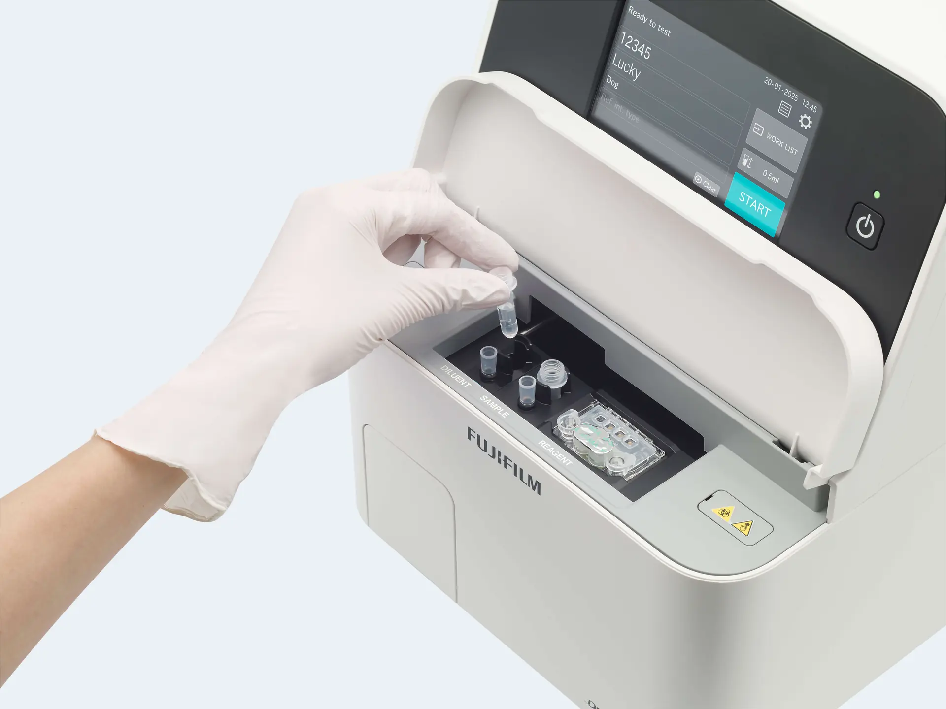 1. Kartuşun ve sarfların eklenmesi